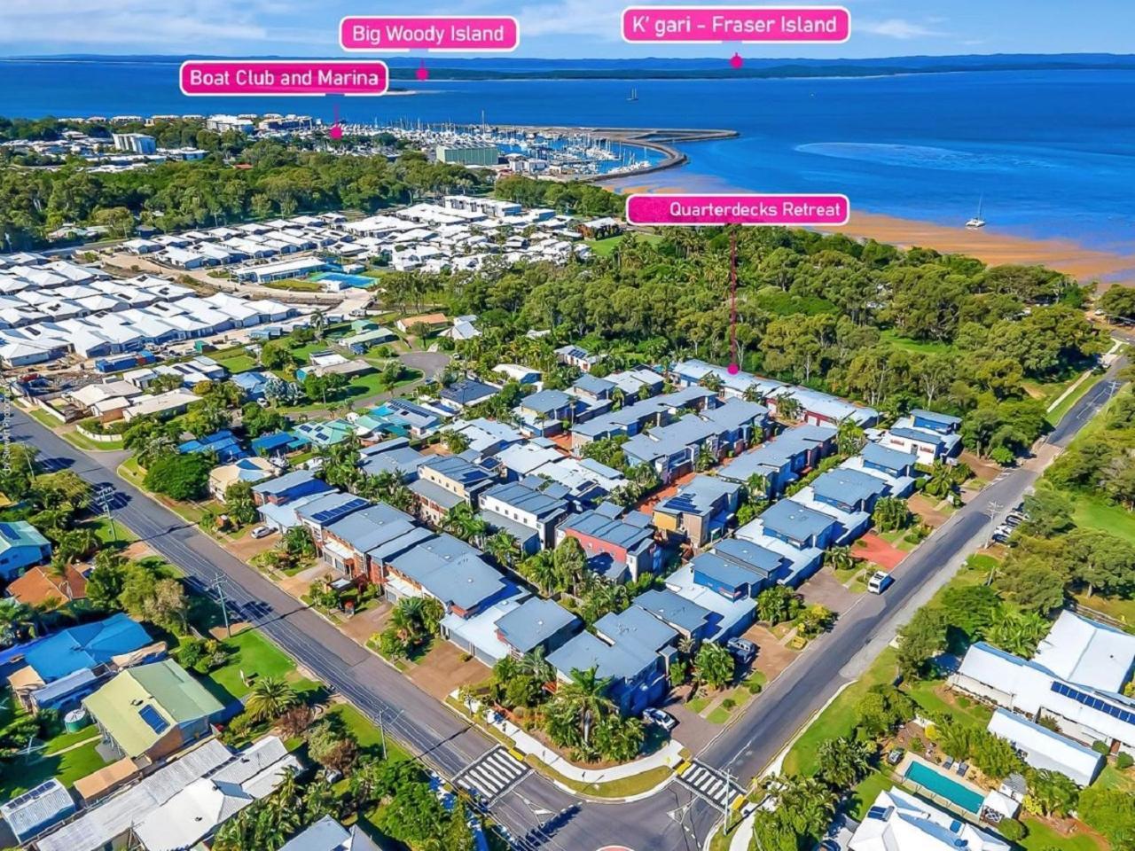 Quarterdecks Retreat Urangan Exterior foto